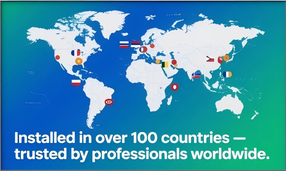 Installations in the world