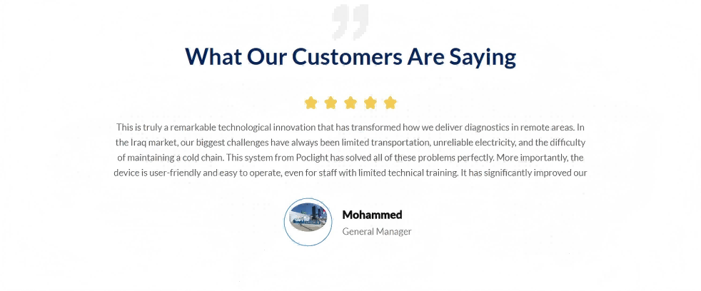 What our customers say
