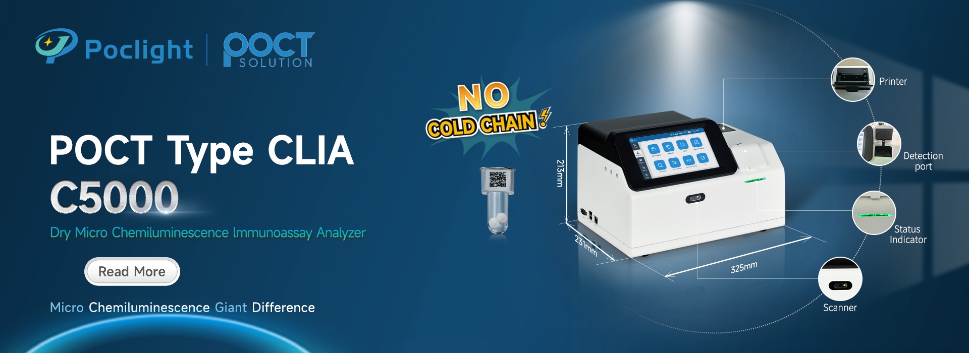 Micro Chemiluminescence Immunoassay Analyzer