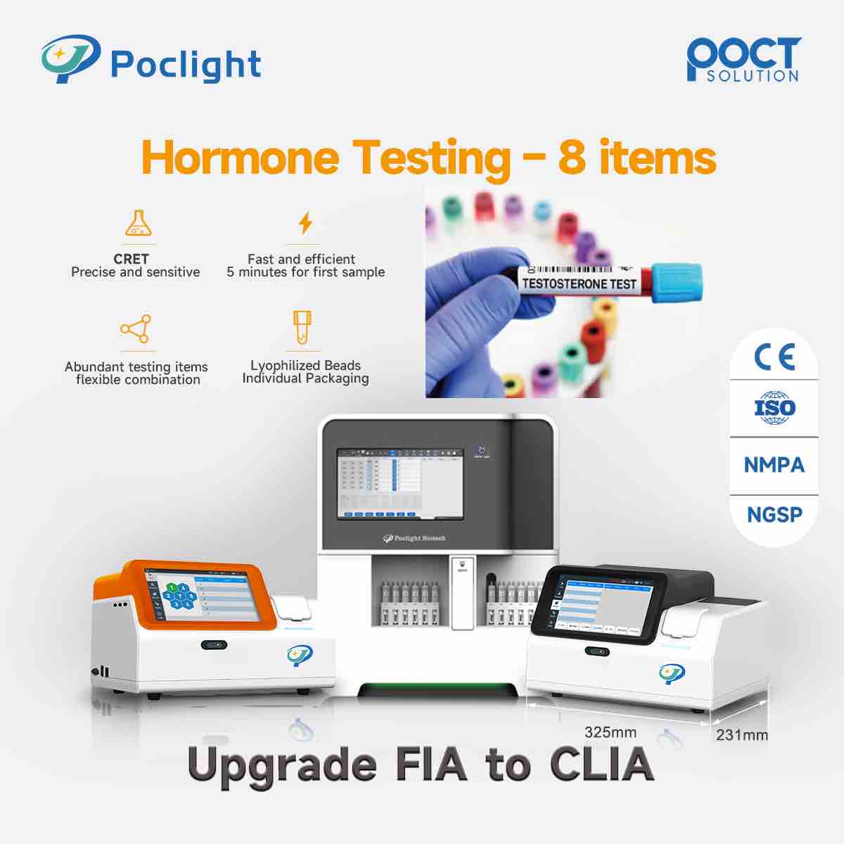 Human Sex-Hormon-Test (CLIA)-Kits