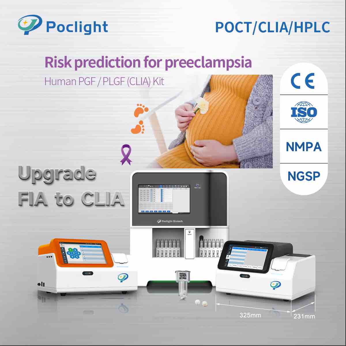 What are the biomarkers for preeclampsia prediction?