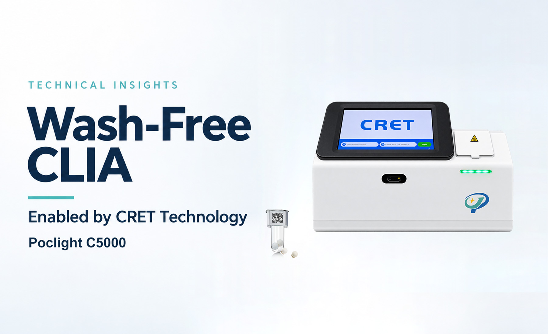 Wash-Free CLIA with CRET Technology | Poclight C5000