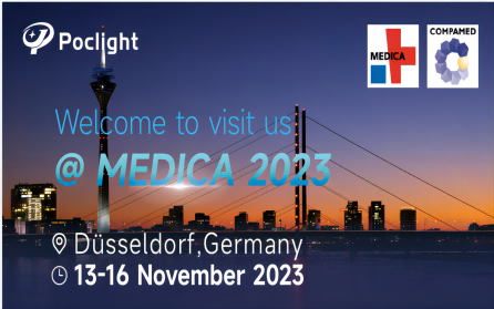 [Medica 2023] Meet poclight at 1G53 at Germany